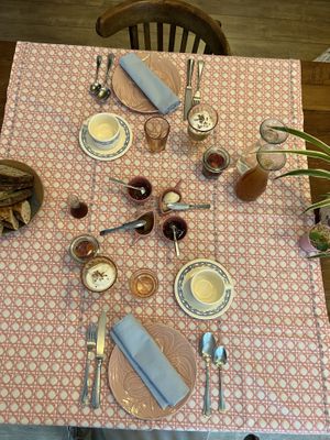 Breakfast table   at Au 46 en Bretagne in Benodet