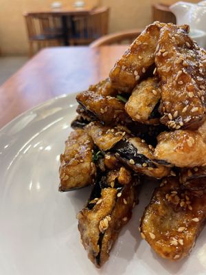 Eggplant  #Veganuary at China Fusion in Marrickville