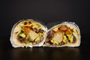 Breakfast Burrito at Nabati Plant-Based Restaurant - Maybe closed in Abu Dhabi