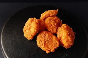 Buffalo Tindle Chicken Nuggets at Nabati Plant-Based Restaurant - Maybe closed in Abu Dhabi