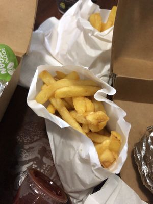 The fries!   at Nabati Plant-Based Restaurant - Maybe closed in Abu Dhabi