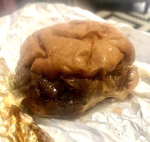 Texas BBQ burger  at Nabati Plant-Based Restaurant - Maybe closed in Abu Dhabi