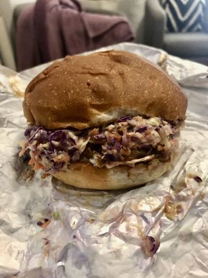 BBQ pulled jackfruit   at Nabati Plant-Based Restaurant - Maybe closed in Abu Dhabi