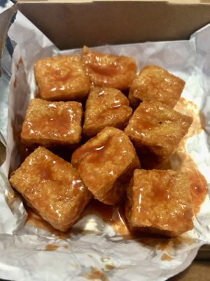 Buffalo tofu bites  at Nabati Plant-Based Restaurant - Maybe closed in Abu Dhabi