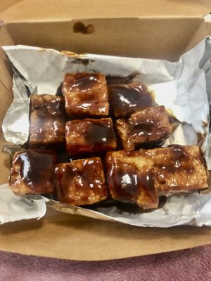 BBQ tofu bites  at Nabati Plant-Based Restaurant - Maybe closed in Abu Dhabi
