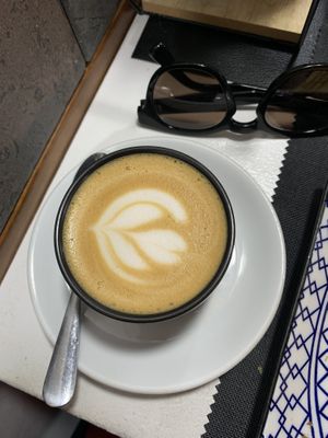 Cappuccino with oat milk  at Caffè dell'Arte Specialty Coffee in Cagliari