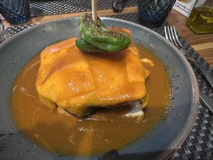 Vegan francesinha 😍  at Puro in Lisbon