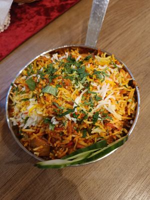 Veg biryani at Punjab in Kosice