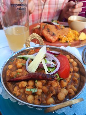 Chana Masala at Chandni in Passau
