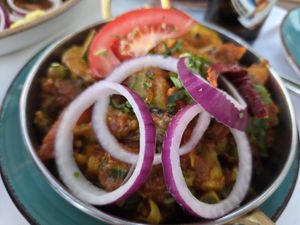 Veggie curry at Chandni in Passau