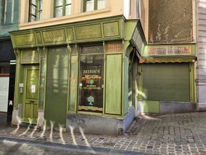 It was closed this time at Zeitoun in Brussels