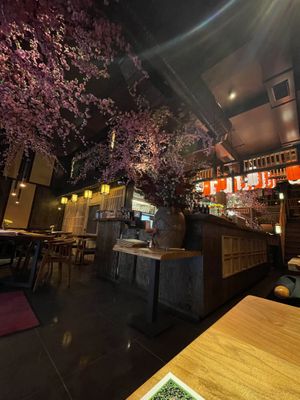 Indoors  at Mido Sakura Vegan in Berlin