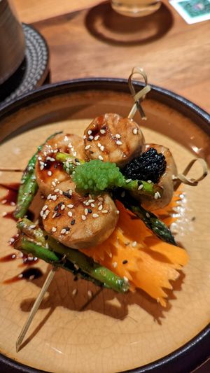 Eryngii hotategai at Mido Sakura Vegan in Berlin