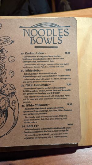  at Mido Sakura Vegan in Berlin