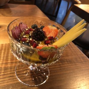 Mango sticky rice   at Mido Sakura Vegan in Berlin