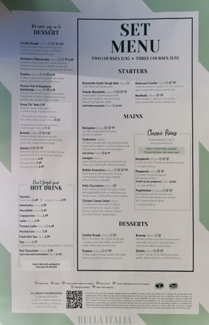  at Bella Italia - St Martins Lane in London