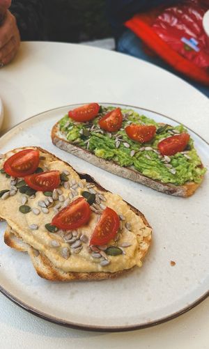   at La Pastora Coffeehouse in Santiago