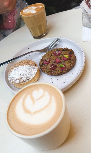   at La Pastora Coffeehouse in Santiago