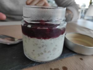 Dessert at Colher de Pau in Viana Do Castelo