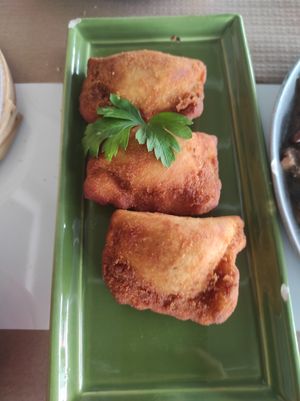 Rissóis de legumes at Colher de Pau in Viana Do Castelo