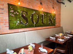 Internal decor   at Souk Mediterranean Kitchen & Bar in Toledo