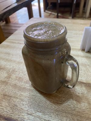 Maca drink  at El Café Feliz in Pisac