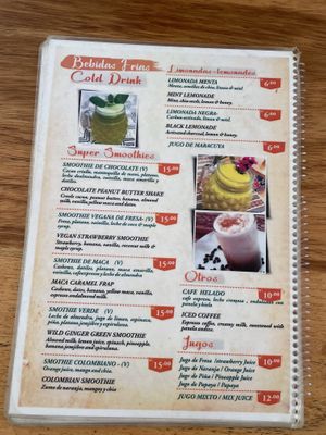   at El Café Feliz in Pisac