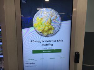 Computer screen description of item at JFK - Farmer's Fridge - T4 in Queens