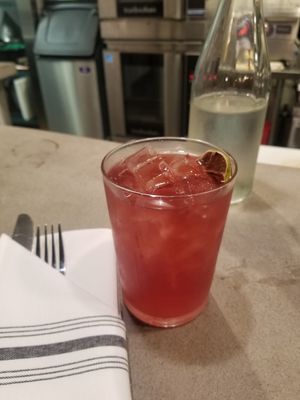 Agave Fresca refreshing adult beverage at Black Radish in Tallahassee