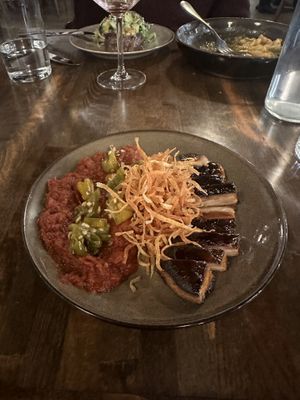 lionsmane mushrooms  at Black Radish in Tallahassee