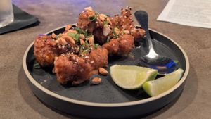 Thai Peanut Fries Cauliflower at Black Radish in Tallahassee