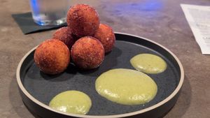 Bubble Potatoes at Black Radish in Tallahassee