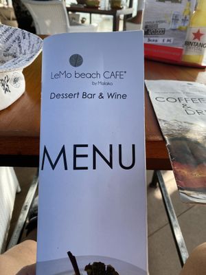   at LeMo Beach Café in Denpasar