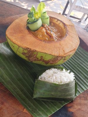 Curry at LeMo Beach Café in Denpasar