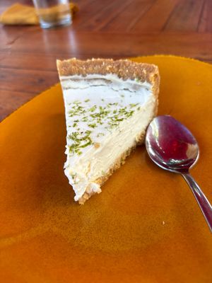 Vegan Key Lime Pie  at LeMo Beach Café in Denpasar
