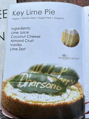 Key lime pie 🥧   at LeMo Beach Café in Denpasar