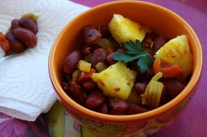 kidney pineapple at Saveurs Nature in Perpignan