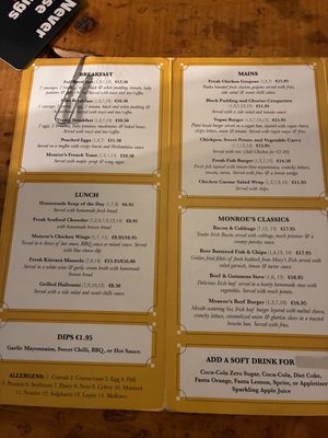   at Monroe's Tavern in Galway