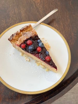 Veganer Käsekuchen   at Glücksküche in Bremen