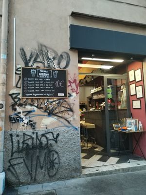 Entrance - topical place in San Lorenzo, also outdoor places at Vox Populi in Rome