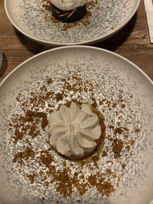 Feigen mit Zitronen/ Zimtmousse  at V&G in Avignon