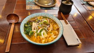 Tantamen Ramen, delicious! at UDON in Gran Canaria