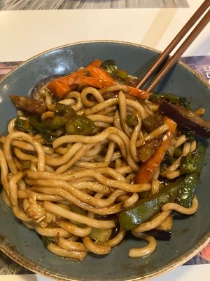 not tasty meal 1 at UDON in Gran Canaria