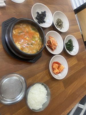   at Korean Soy Silken Tofu 우리콩순두부 in Busan