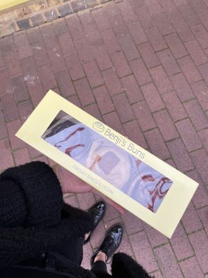   at Benji's Buns in West London