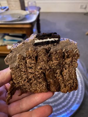 Oreo cinnamon bun (limited edition)  at Benji's Buns in West London