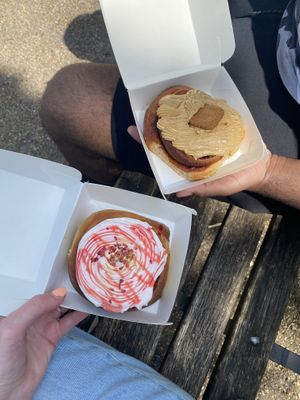   at Benji's Buns in West London