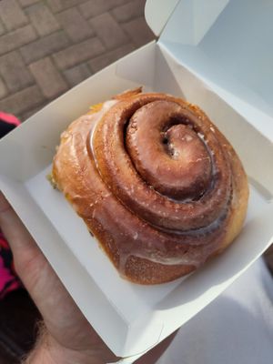 Glazed at Benji's Buns in West London