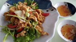 Thai Salad at Loving Hut - Bangna in Bangkok