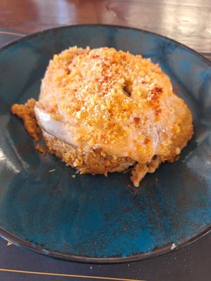 Vegan moussaka at Enhorio in Samos